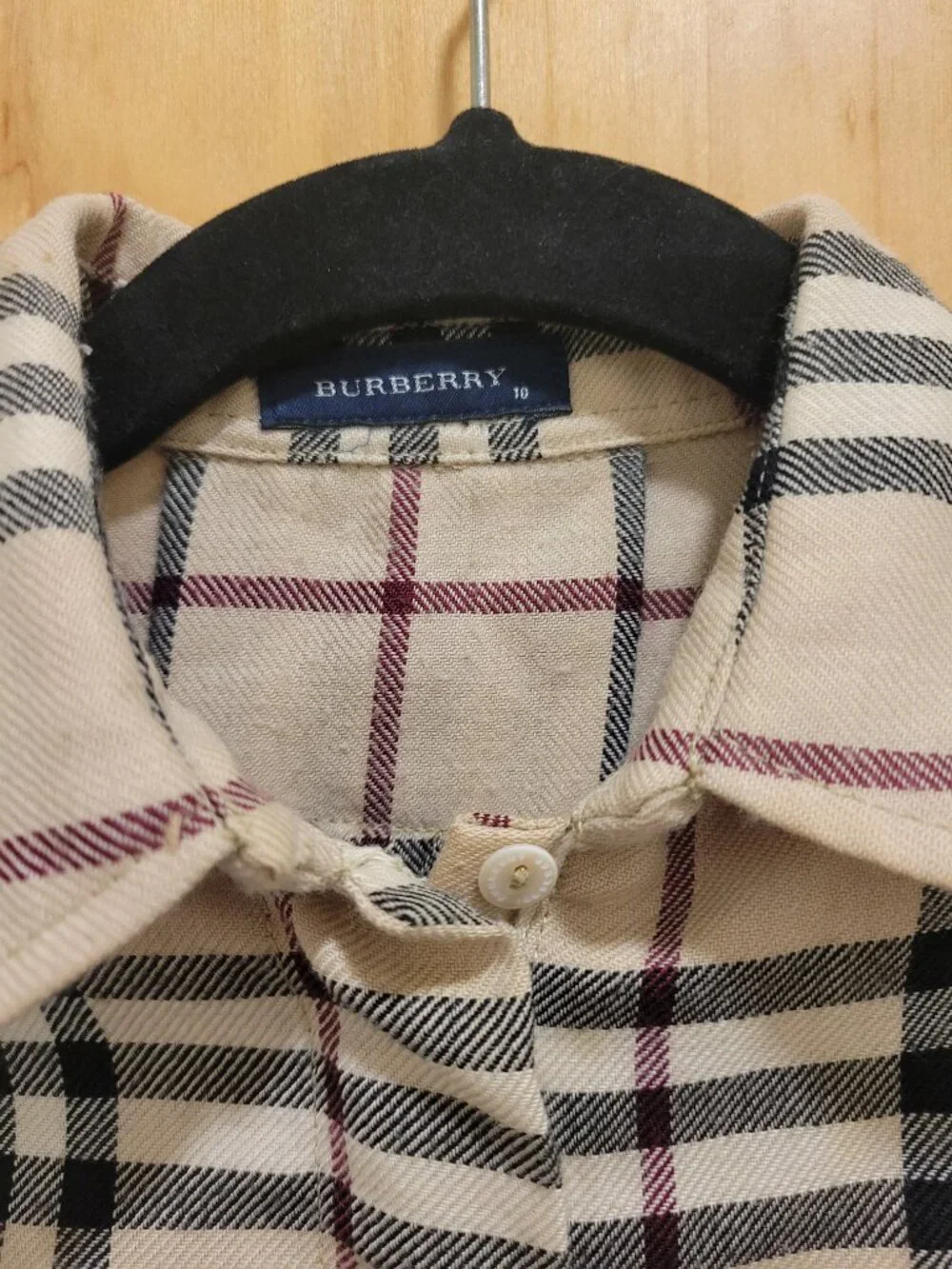 Burberry Plaid Girls Dress